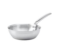De Buyer Sartén redondeada de acero inoxidable Alchimy Ø24 cm