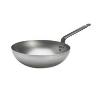 DE BUYER Sartén wok de hierro (diámetro: 28 cm)