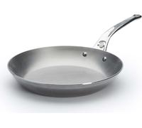 de Buyer STEEL FRY, sartén redonda, de uso universal, acero inoxidable, acero inoxidable, 28 cm, 2,17 kg