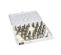 De Buyer – Surtido 35 boquillas inox con adaptador – 27,9x20,1x10,9 cm – 2114.10