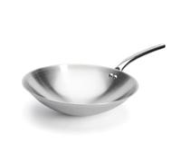 De Buyer, WOK INOX Ø 36CM,36 cm-3122.36