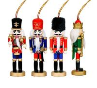 de Cascanueces - Soldado Cascanueces de Madera - Centro de Mesa de Madera para Escritorio Interior, Chimenea, Mantel, árbol de Navidad, estantería, Ventana, decoración de Pared