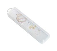 de cubiertos portátil, soporte para utensilios de mesa de viaje | Organizador portátil transparente para cuchara, tenedor y popote de viaje, mantiene los utensilios limpios