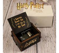 de de Manivela Harry Potter, Diseño Retro de Madera , Tema de Oficina de Correos con Búhos, Detalles Estampados con Completa. Clásica Temática