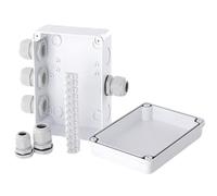 de distribución eléctrica impermeable montaje en pared sellado a | Caja de proyectos eléctricos para interiores, resistente a la intemperie, para pared, interior, balcón, piscina, jardín