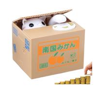De Esquina De Gato | De Ahorros ATM Bank | Contenedor De Almacenamiento De Dinero Líquido | Para Dormitorio, Salón, Estante De Cocina, Regalo Para La Decoración De