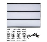 de exhibición - Tablero de notas, letrero LED, panel de mensajes cinematográficos, enchufe impermeable | Cartel para cine | Iluminación decorativa Pe