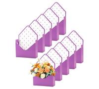 de Flores Tipo Sobre Juego De 10 Piezas Plegable Y Elegante Para