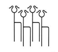 de Manguera Metal 14.3in Anti-óxido Jardín de Manguera Metal(4pcs) | para acero con recubrimiento, resiste clima severo, 14.3 pulgadas, para ideal exterior, anti-óxido garantizado