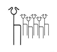 de Manguera Metal 14.3in Anti-óxido Jardín de Manguera Metal(6pcs) | para acero con recubrimiento, resiste clima severo, 14.3 pulgadas, para ideal exterior, anti-óxido garantizado