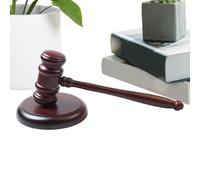 de orden legal, accesorios ergonómicos para juez, de madera con bloque de sonido, sala de corte de madera dura con acabado pulido, juego de de abogado de golpe transparente