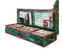 De Papel De Regalo, De Almacenamiento Grande Premium | Base De Tela Oxford 600D Impermeable De 41,73 Pulgadas | Los Rollos Navideños De Forma Segura Para El Armario De La Sala De E