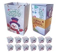 de rebote de Navidad - Cajas plegables para vacaciones, de Navidad emergente, bolsas plegables decorativas | Perfecto para celebraciones familiares y infantiles, caramelos de chocolate