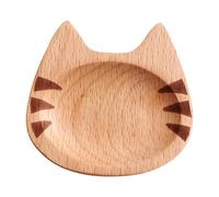 de salsa de soja, juego de platos de madera, cuenco reutilizable para servir condimentos, vajilla de diseño animal para el hogar, cocina, , reunión, postre, aperitivos, charcutería, salsa