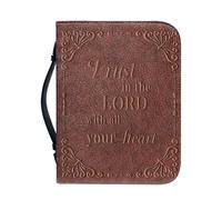de Transporte de la Biblia para Mujer, de Piel sintética con asa, de Transporte portátil con asa para adoración y Estudio bíblico