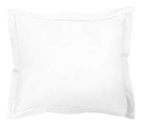 De Witte Lietaer Bumblebee Funda de Almohada de percal de Lujo, algodón, Blanco, 60 x 60 cm