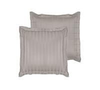 De Witte Lietaer Funda de Almohada, algodón Peinado, atmósfera Topo, 60 x 70 cm