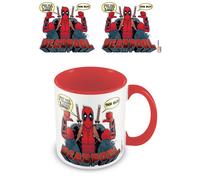 Deadpool - taza interior rojo 2 thumbs, 320ml