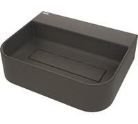 Deante Arnika lavabo 50.5x40.5 cm sobre encimera antracita mate CQA_TU5S