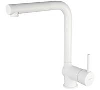 Deante Aster grifo de cocina de pie blanco BCAA73M