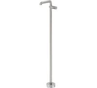 Deante - Batería de lavabo independiente Silia Hexa, acero cepillado