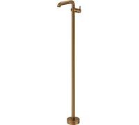 Deante - Batería de pie para lavabo, acabado cepillado en color marrón