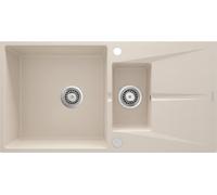 Deante Corio fregadero de granito 97x50 cm beige ZRC_5513