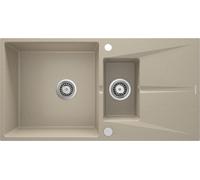 Deante Corio fregadero de granito 97x50 cm beige ZRC_7513