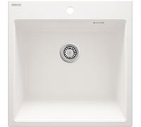 Deante Eridan fregadero de granito 61x60 cm blanco ZQE_A10K