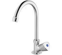 Deante grifo de cocina de pie cromo BEZ062L