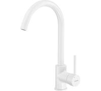 Deante - Juego de accesorios de cocina Milin, color blanco