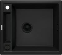 Deante Magnetic fregadero de granito 56x50 cm negro ZRM_N103