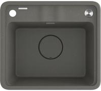 Deante Momi fregadero de granito 50x44 cm antracita ZKM_T103