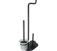 Deante - Porta papel multifuncional de silicona, color negro