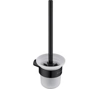 Deante Round escobilla de baño atornillado cristal-negro ADR_N711