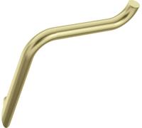 Deante - Soporte de pared para papel higiénico, acero inoxidable cepillado dorado