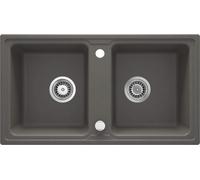 Deante Zorba fregadero de granito 78x43.5 cm antracita ZQZ_T203