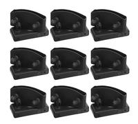 DEARMAMY 20 Tapas de Plástico para Listones de Cama Negro Durabilidad y Fácil Instalación, Kit de Repuesto para Camas Metálicas Madera