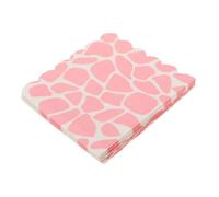 DEARMAMY 20piezas Papel de Estampado de Leopardo Servilletas Desechables de Colores para Fiestas de Cumpleaños de Mujer Shower Cócteles Cenas para Invitados