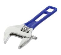 DEARMAMY Llave Inglesa Ajustable Multifuncional de Mango Corto para Baño | Acero al Carbono, Apertura Regulable de Gran Tamaño, Uso en Válvulas y Grifos, Color Azul Color Aleatorio