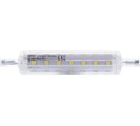 DEBFLEX 600355 - Bombilla LED de bajo consumo (casquillo de llama, equivalente a bombilla halógena, luz LED SMD, 118 mm, 6500 K, 820 lm, 600 355