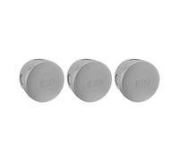 DEBFLEX - Caja de Derivación Estanca IP54 - Para Conexión Segura de Cables - Se Fija en la Pared en Superficie - Gris - ⌀70 x P.40 mm, 3 unidades
