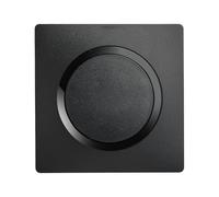 DEBFLEX - Casual Evo - Interruptor Conmutador Completo - Interruptor de Pared con Placa de Acabado - Diseño Sobrio - Fácil de Instalar - ABS - Instalación Empotrada - Negro - 130 x 110 x 40 mm