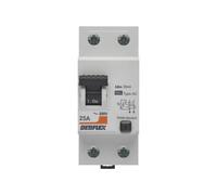 DEBFLEX - INTERRUPTOR DIFERENCIAL 2P 30MA 25A 2 MÓDULOS TIPO AC - Modular - Gama modular - Interruptores diferenciales - 707513