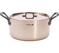 [DEBUYER634224] Olla De Buyer Prima Matera, con asas de hierro fundido - 90% cobre - 10% acero inoxidable (24 cm)