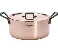 [DEBUYER634228] Olla De Buyer Prima Matera, con asas de hierro fundido - 90% cobre - 10% acero inoxidable (28 cm)