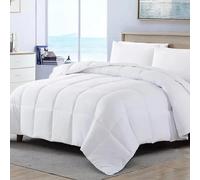 DECASATEXTIL - Edredón Relleno Nórdico - Edredón Microfibra 400Gr/m2 - Reversible- Suave, cómodo, Ligero y Transpirable - Blanco- Calidad Premium