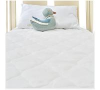 DECASATEXTIL® - Protector de Colchón Cuna 60x120cm- Acolchado, Impermeable, Transpirable, Hipoalergénico y Antiácaros - para un Sueño Seguro y Limpio