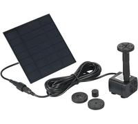 Decdeal- Bomba de agua solar/fuente solar/bomba de agua solar de 7 V, 1,12 W, para estanque, jardín
