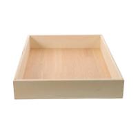 DECHOUS Bandeja de Madera Beige para Jardín Zen Japonés Diseño Elegante, Adecuado para Meditación y Decoración en Hogar u Oficina, Tamaño Compacto y Fácil de Usar